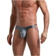 thumbnail image 1 of Men's Low-Rise Solid Color Highly Breathable Briefs, 1 of 3
