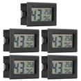 thumbnail image 4 of Temperature Instruments5Pcs LCD Thermometer Hygrometer Thermometer Hygrometer Indoor Thermometer Hygrometer High Capacity, 4 of 5