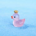 thumbnail image 4 of Dadiaei 10 Pcs Mini Resin Ducks Luminous Tiny Ducks Miniature Duck Glow in The Dark for Garden Dollhouse Duck Accessories Micro Landscape Aquarium Party Decor, 4 of 4