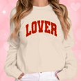 thumbnail image 2 of YAYUBA Valentines Sweatshirts for Women 2026 Heart Sweater Crewneck Long Sleeve Shirts Valentine Outfits Love Theme Graphic, 2 of 4