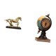 thumbnail image 5 of Figura Decorativa Coleccionable, Estatua Para Escritorio, Estantería, Sala De Estar, Hogar, Globo Terráqueo, Reloj De Mesa Moderno, Arte Artesanal Para Estante, Oficina, Chimenea, Dormitorio,, 5 of 8