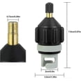 thumbnail image 2 of Kayak Adapter Sup Adapter Conventional Air Pump Sup Adapter Sup Pump Adapter Pump Air Valve Inflation Adapter For Paddle Board Inflatable Kayak Boat, 2 of 5