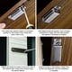thumbnail image 5 of 2 cierres magnéticos para puerta, cierres magnéticos de acero inoxidable para cajones, imanes para puertas de armarios con tornillos, cierres magnéticos pequeños para muebles, armarios,, 5 of 7