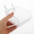 thumbnail image 3 of Phenofice 4 Pcs Bacs Transparents pour Panneau Perforé pour Rangement Utilitaire de Garage avec Forte Capacité de Charge, 3 of 8