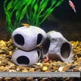 thumbnail image 2 of Aquarium Rocks for Fish Breeding, Playing and Resting, Small Ceramic Decorative Stones for Aquarium, 2 of 5