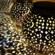 thumbnail image 2 of Iron Art Solar Garden Light 600mAh Sun Face Moon Star Proyección Solar LED Light Likrtyny Para estrenar, 2 of 3