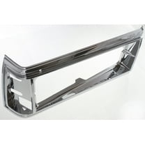 Replacement 6216 Headlight Door Compatible For 1981-1985 Chevrolet Caprice 1983-1986 Pontiac Parisienne Right Passenger Chrome