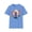 Carolina Blue, variant on Gildan Softstyle 64000 Samurai T Shirt Unisex Cotton Tee With Samurai Design Relaxed Fit