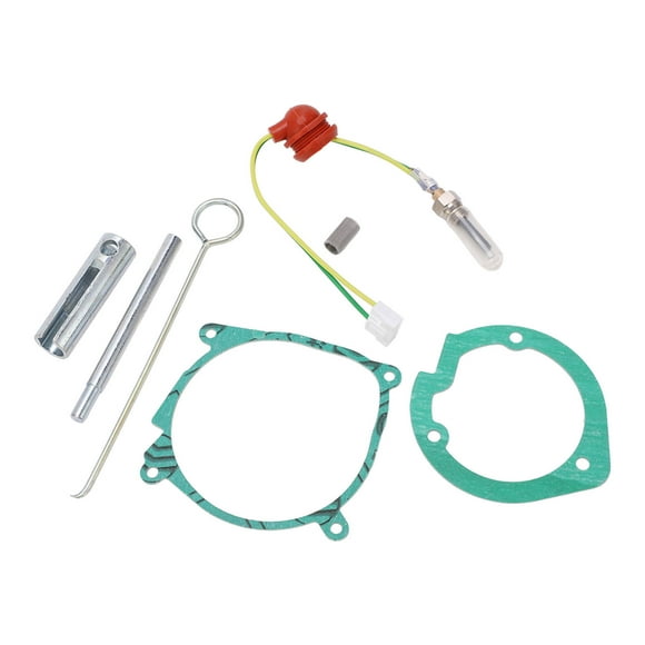 Kit de reparación de calentador de estacionamiento de aire diésel de 12 V y 2 kW con llave de bujía incandescente de cerámica y junta 252069100102 para Webasto