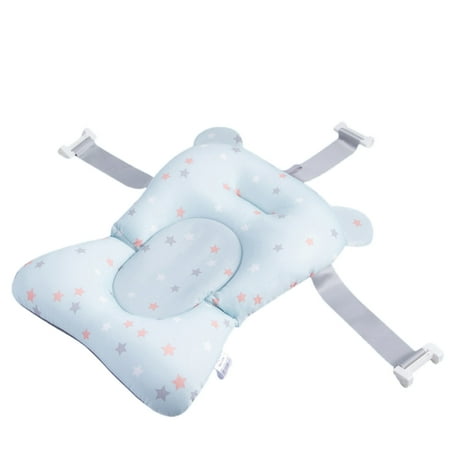 Gwiyeopda Newborn Baby Bath Cushion Infant Bath Supporter Net Baby Bathtub Pillow Non-Slip Floating Bathing Tub Seat