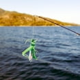 thumbnail image 3 of LOVIVER ing Lure Bionic Locust Bait for Tilapia White Striped Mandarin Green, 3 of 8