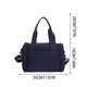 thumbnail image 3 of Bolsa de nailon de gran capacidad para gimnasio, viajes y uso diario: bolso bandolera con correa ajustable, múltiples bolsillos, ligero y duradero., 3 of 6