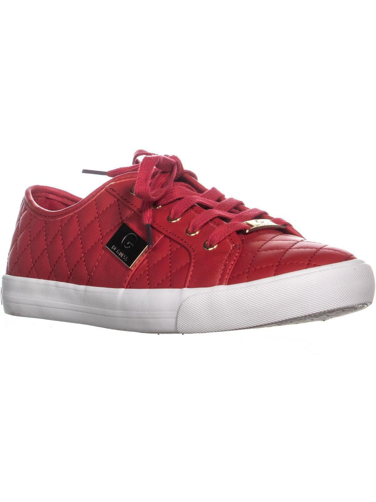 guess red shoes sneakers