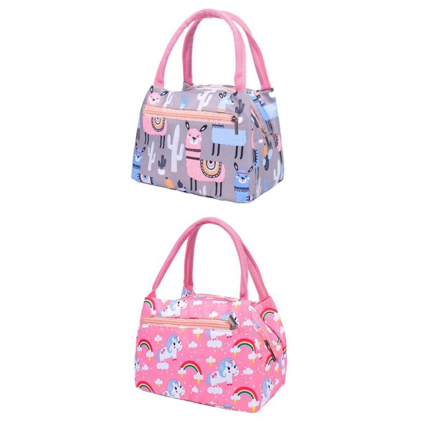 Bolsa De Almuerzo Portátil Caja De Almuerzo Para Estudiantes Caja De Picnic Bolsa De Almacenamiento Oveja+Bolsa De Almuerzo Portátil Caja De Almuerzo Para Estudiantes Caja De Picnic Bolsa De Sunnimix none