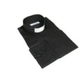 thumbnail image 6 of Mens CEREMONIA Clergy Pastor Priest Shirt 100% Cotton Turkey #stn 15 HYB Black, 6 of 7