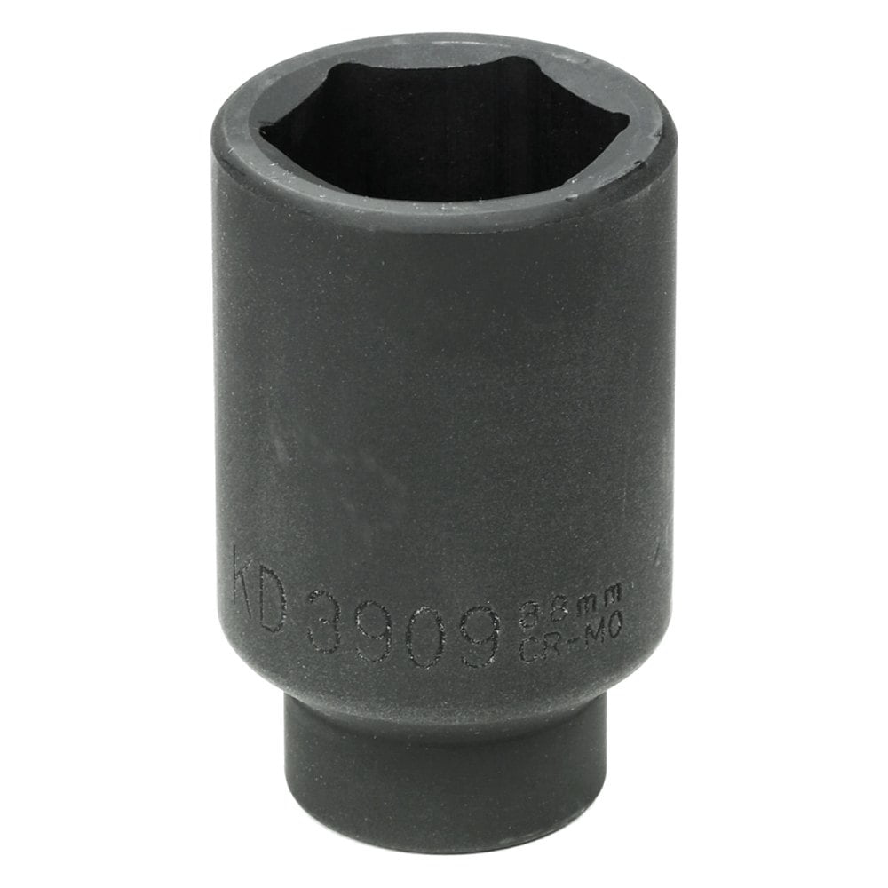 GearWrench KDS3909 1/2" Drive 6 Point Axle Nut Socket, 38mm Walmart