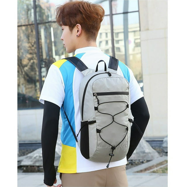 Ultralight Foldable Travel Backpack for Hiking Daypack, Water Resistant Compact Packable Outdoor Sports Bag with Breathable Shoulder Straps Essentials