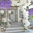 thumbnail image 5 of 12Pcs 3.6Ft Purple Wisteria Vines - , Hanging Garlands, for Wedding/Home Decor, 5 of 6