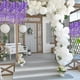 thumbnail image 5 of 12 Piezas De Glicinas De 3,6 Pies. Guirnaldas Colgantes De Glicinas Con Flores Para Bodas, Hogar, Color Morado., 5 of 8