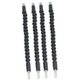 thumbnail image 1 of Flexible Shaft Extension Bit, Black 11.6 Inch 4PCS Flexible Drill Bit Extension  for Hand Drills, 1 of 8