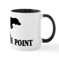 thumbnail image 2 of CafePress - GET TO THE POINT RECTANGLE Mug - 11 oz Ceramic Mug - Novelty Coffee Tea Cup, 2 of 6