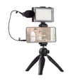 thumbnail image 1 of Kit de video portátil para teléfono inteligente, equipo de video para teléfono con relleno de LED, 1 of 8