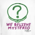thumbnail image 2 of Junior's Marvel Spider-Man: No Way Home We Believe Mysterio Pink and Green  Graphic Tee White Small, 2 of 3