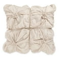 thumbnail image 3 of Michael Amini Savanna 5-piece Flower Cotton Queen Comforter Set in Stone, 3 of 12