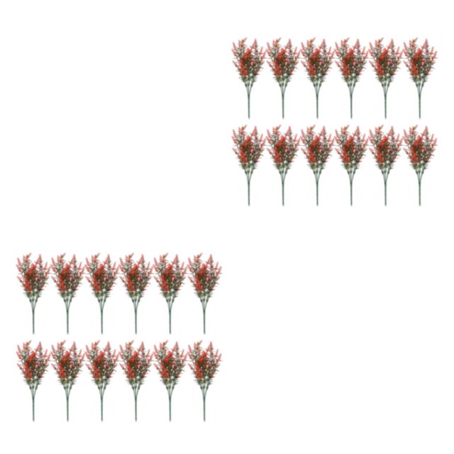 Wosthever 12 piezas no tóxicas para gatos y perros flores artificiales sin olor para decoración del hogar apta para mascotas naranja Naranja 2piezas