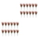 thumbnail image 1 of Wosthever 12 piezas no tóxicas para gatos y perros flores artificiales sin olor para decoración del hogar apta para mascotas naranja Naranja 2piezas, 1 of 6