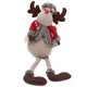thumbnail image 1 of Muñecas de alce, adornos de alces de Navidad, lindos juguetes de peluche, adornos de juguetes de peluche de alces, materiales ecológicos, 1 of 8