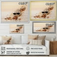 thumbnail image 4 of Designart "Wine And Champagne Minimalism I" Wine & Champagne Floater Framed Canvas Art Print, 4 of 5