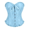thumbnail image 4 of Bustier Élégant pour Soirée Formelle, Corset avec devant en Dentelle et Fermeture à Trois Crochets, 4 of 8