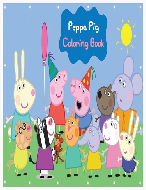 Peppa Pig Coloring Book peppa pig coloring book for toddlers