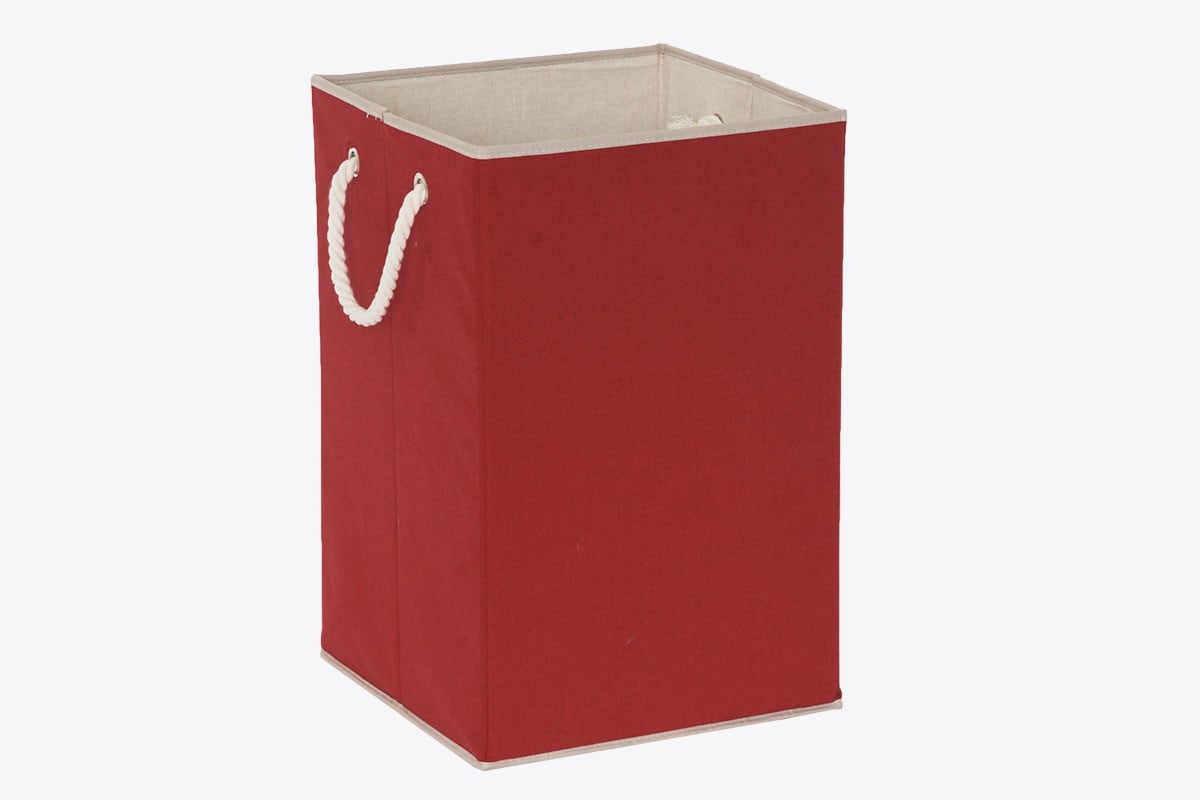 Creative Living Large Folding Storage Bin / Hamper with Rope Handles