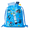 Blue, variant on Wondiair Sports Drawstring Bag Lightweight Carry Sack for School and Everyday Activities, Green