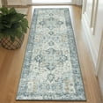 thumbnail image 2 of KUETH 2'x10' Machine Washable Rug, Ultra Thin Non Slip Rugs, Indoor Runner Rugs for Entryway, Bedroom, 2 of 7