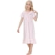thumbnail image 4 of Conjunto de pijamas para niñas, conjunto de pijamas para niños, ropa de dormir, camiseta, pantalones cortos, pijamas de verano, ropa de dormir, pijamas cortos de satén para verano., 4 of 5