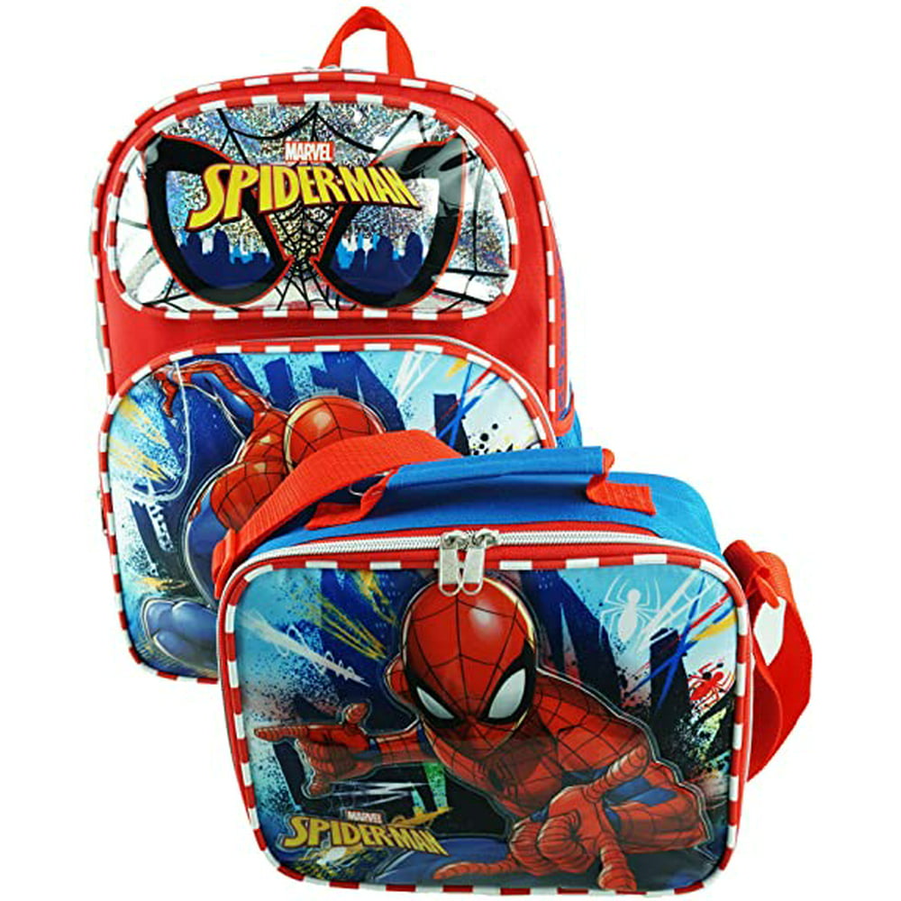 Spider-Man - Marvel - Spider-Man Deluxe 16 Inch Large Backpack and ...
