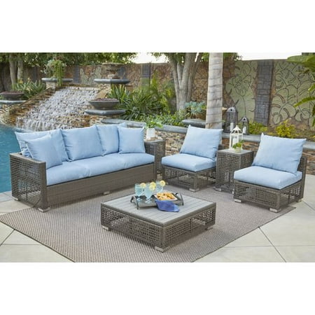 Ivy Bronx Sarver 6 Piece Rattan Sofa Set With Cushions Ivy Bronx Sarver 6 Piece Rattan Sofa Set With Cushions