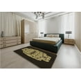 thumbnail image 4 of Ahgly Company Indoor Rectangle Patterned Midnight Gray Area Rugs, 7' x 9', 4 of 6