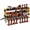 Yellow, variant on EDX Heavy Duty 4-Tier Power Tool Organizer Wall Mount, Garage Storage Rack with 8 Built-in Drill Holders and 4 AC Outlets, Ideal for Workshop, Tool Room, and Home Garage, 600 LBS Capacity, Black