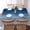 blue, variant on Navy Blue Ombre Tablecloth Rectangle Table Cloth 52x70, Waterproof Outdoor Table Cloth Covers Decorative Table Protector, Modern Moire Wave Gradient Washable Table Cover for Kitchen Dinning Party