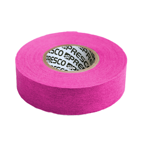 [NO ADHESIVE] Presco Biodegradable Roll Flagging Tape: 1 in. x 100 ft. (Neon Pink)
