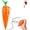 Carrot*1PCS, variant on Carrot Recorder Pen,Carrot,Voice with Audio,Cute Recording Ballpoints for Teens,Students & Teachers (Carrot*1PCS)