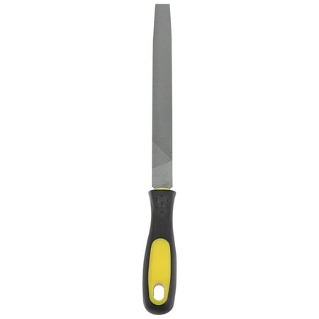 

Eease Metal File Sharpening Hand File Flat Sharpening File Hand File Flat with Handle (Random Color)