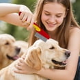 thumbnail image 3 of Stainless Steel Flea Comb for Pet Grooming and Gentle Coat Care on Dogs Cats with Fine Teeth Design 10PCS, 3 of 5