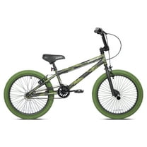 20" Kent Incognito BMX Kids Bicycle, Child Ages 7-13 Years, Green Camouflage