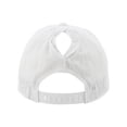thumbnail image 4 of Infinity Her GABY Women's Perforated Performance Cap-White/ Floral, 4 of 4