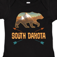 thumbnail image 4 of Inktastic South Dakota Vacation Bear Silhouette Boys or Girls Baby Bodysuit, 4 of 5